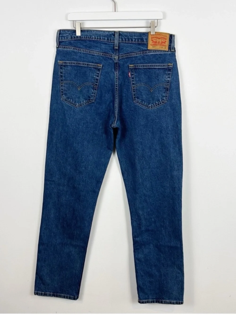 Levi's 514 Straight Fit Jeans Size 35 x 34